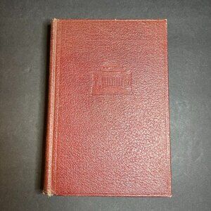 Vintage 1936 The University Library Volume IV Hardcover Book John Huston Finley